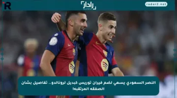 النصر السعودي يسعى لضم فيران توريس كبديل لرونالدو.. تفاصيل بشأن الصفقة المرتقبة!